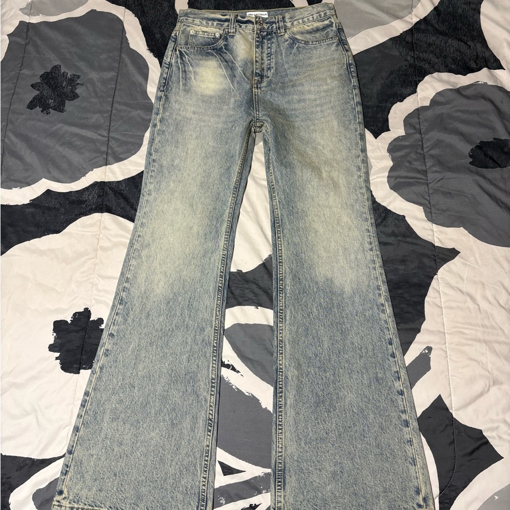 Balenciaga Lost Tape Flared Jeans